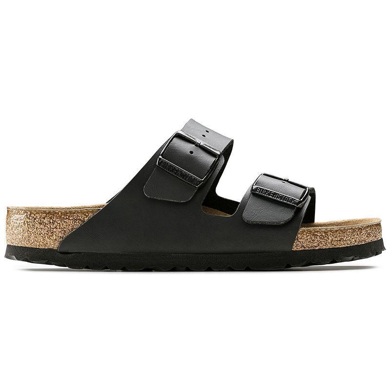 Birkenstock Soft Footbed Birko Flor Arizona Herre Sort | DK 24GSO